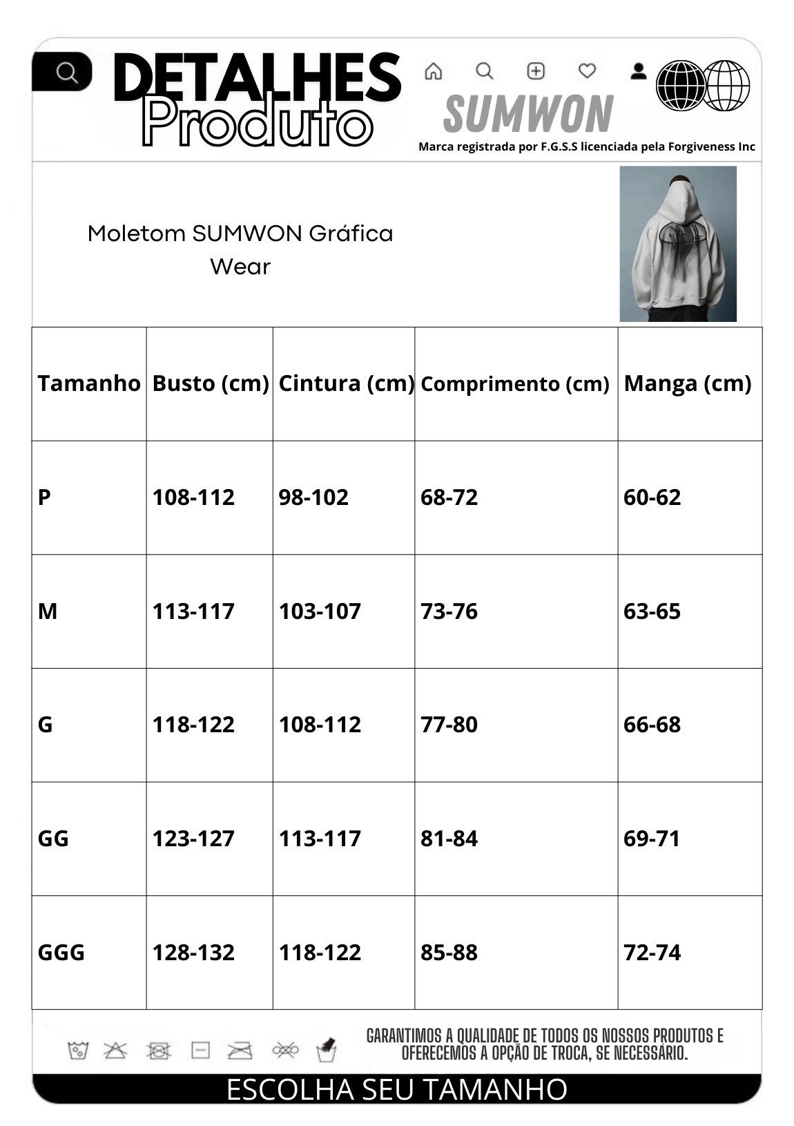 Moletom SMWN Gráfica Wear
