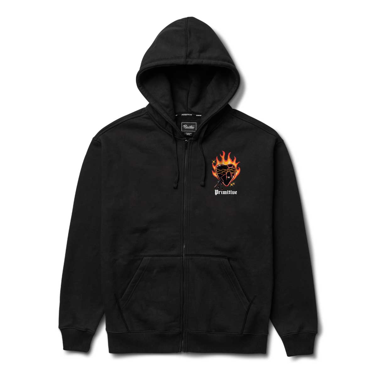 FLAMES ZIP HOOD