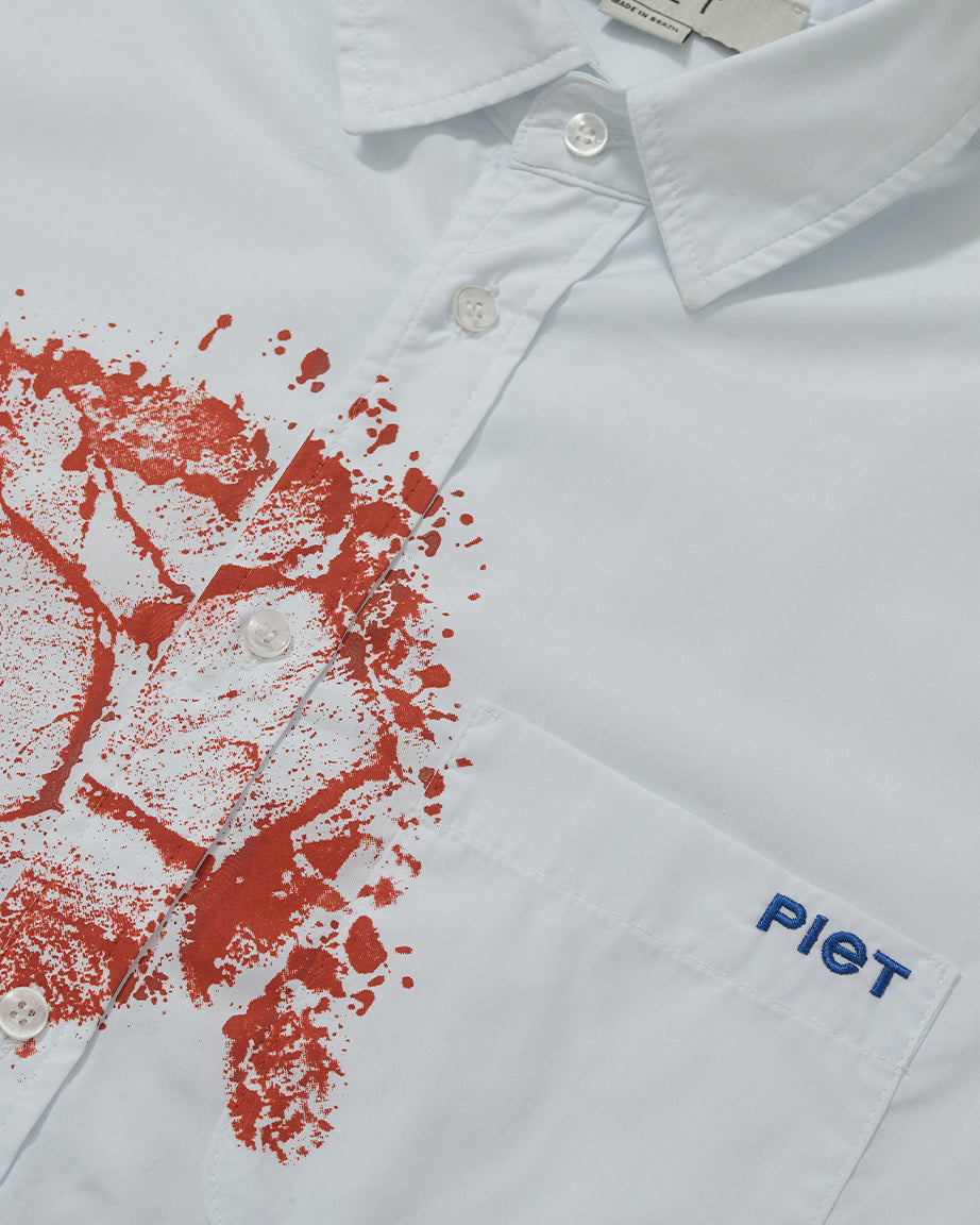 Football Long Sleeve Shirt White