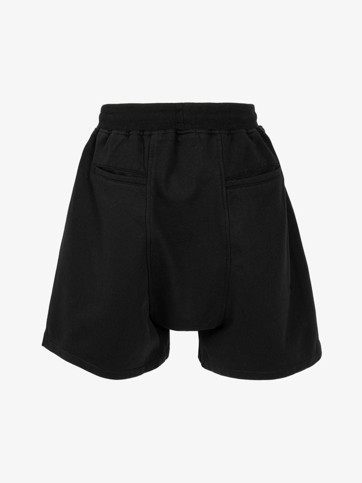 Retro Functional Zipper Slit Jort