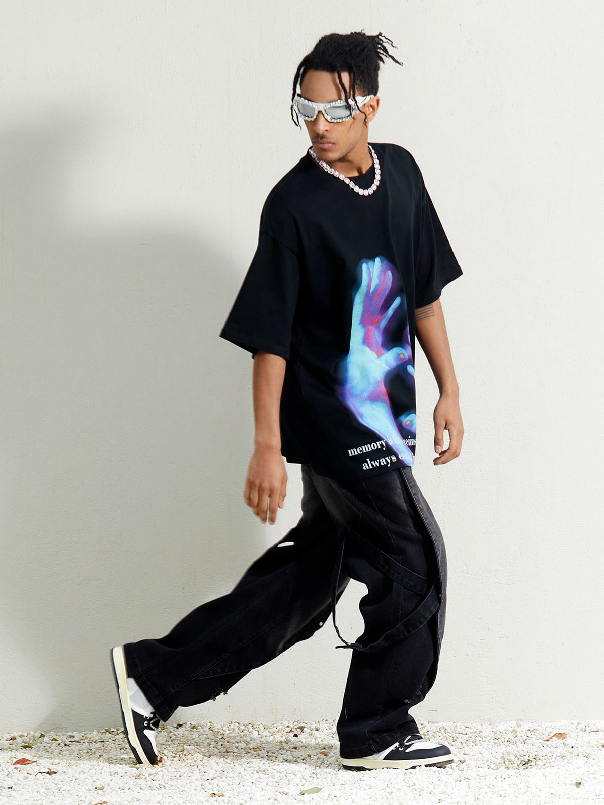 Camiseta Vintage Palm Touch