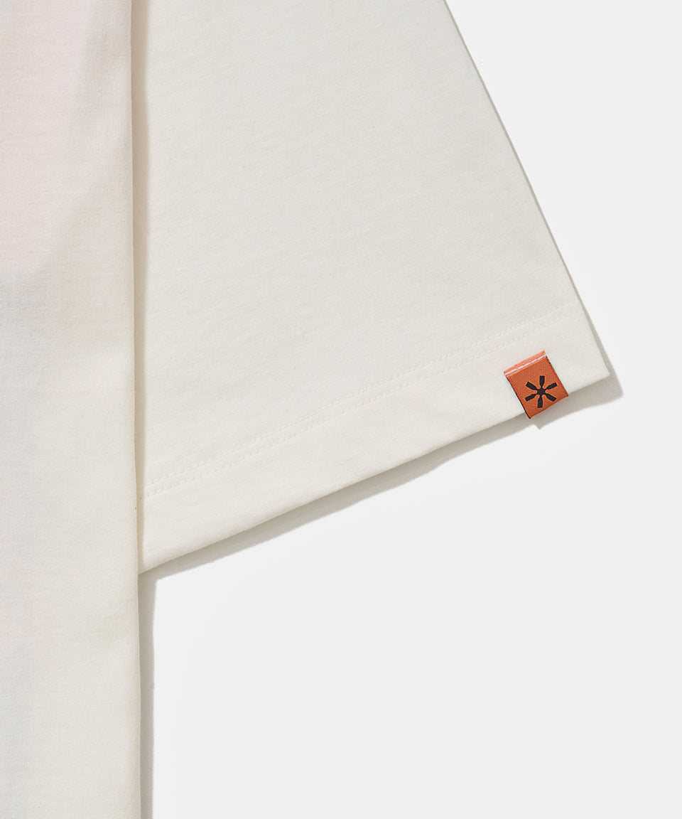 Piet + Pacaembu T-shirt - Bone White