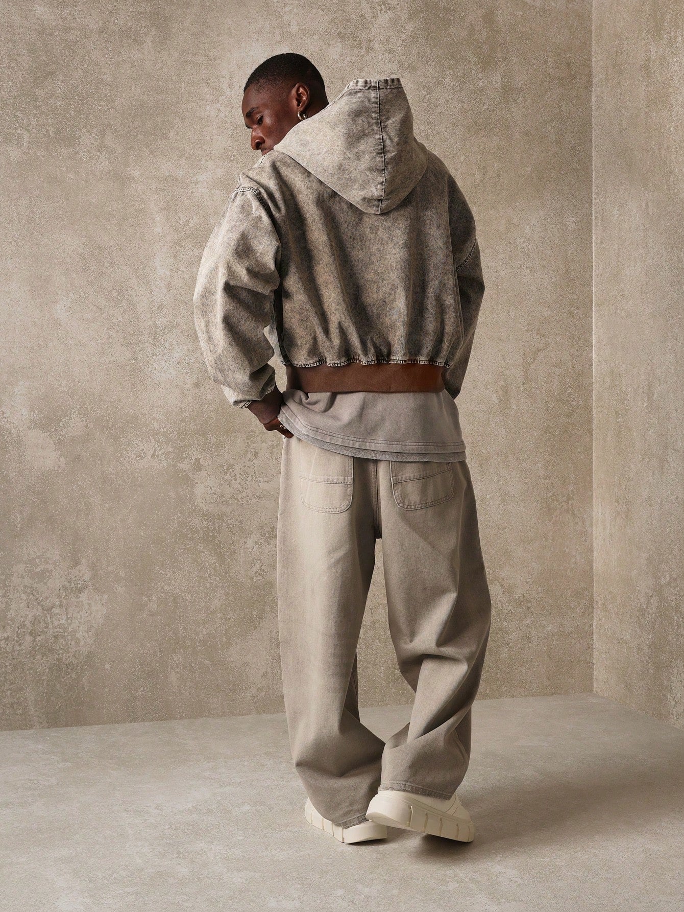 Moletom SMWN Bomber Crop Fit