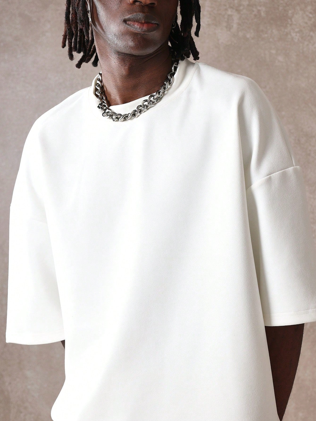 Camiseta Boxy Oversized Veludo