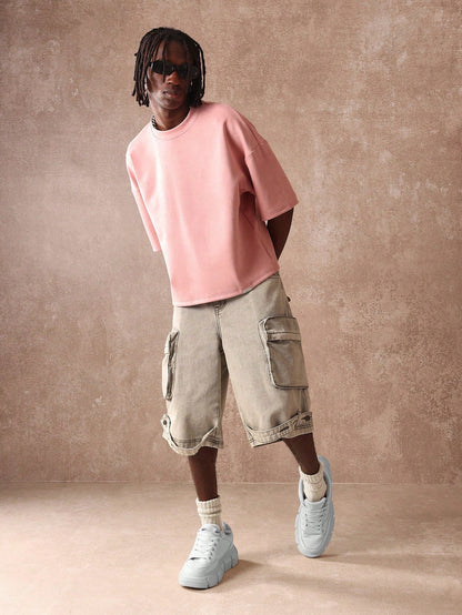 Camiseta Boxy Oversized Veludo