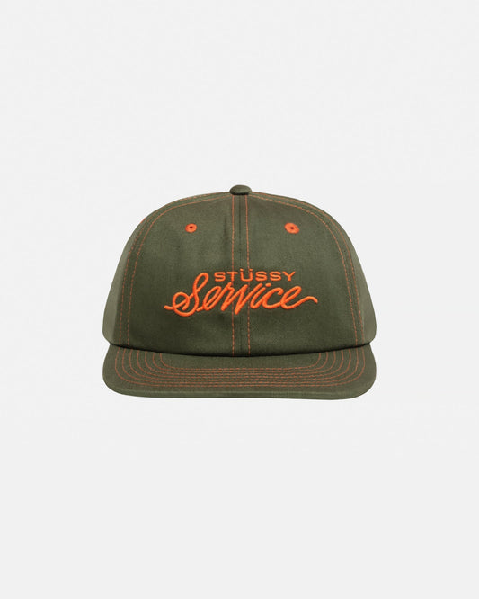 MID-DEPTH STÜSSY SERVICE STRAPBACK