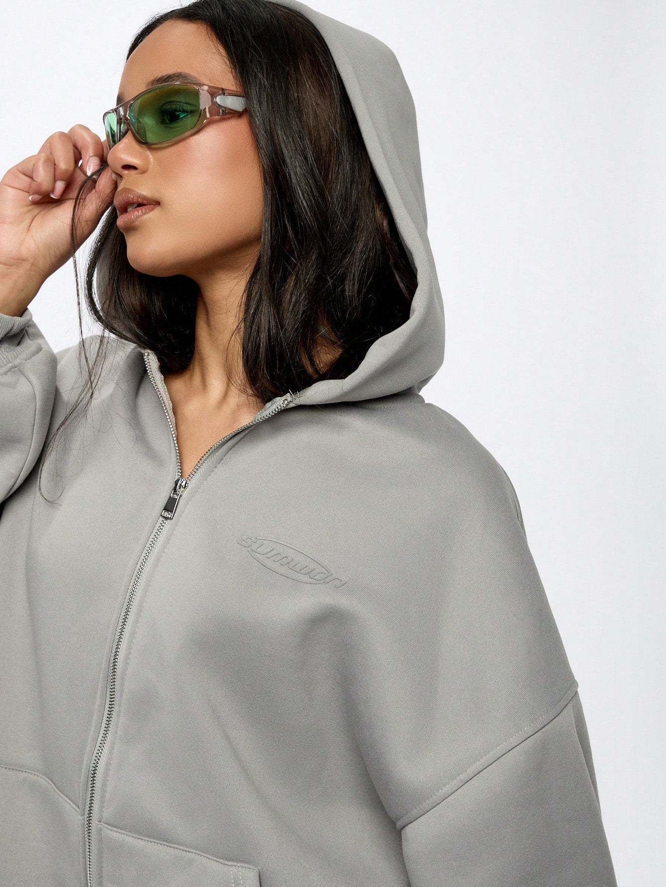 Moletom Oversized Confort Zíper