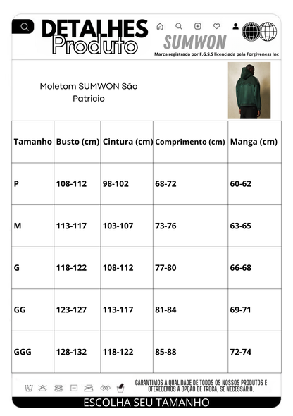 Moletom SMWN São Patricio