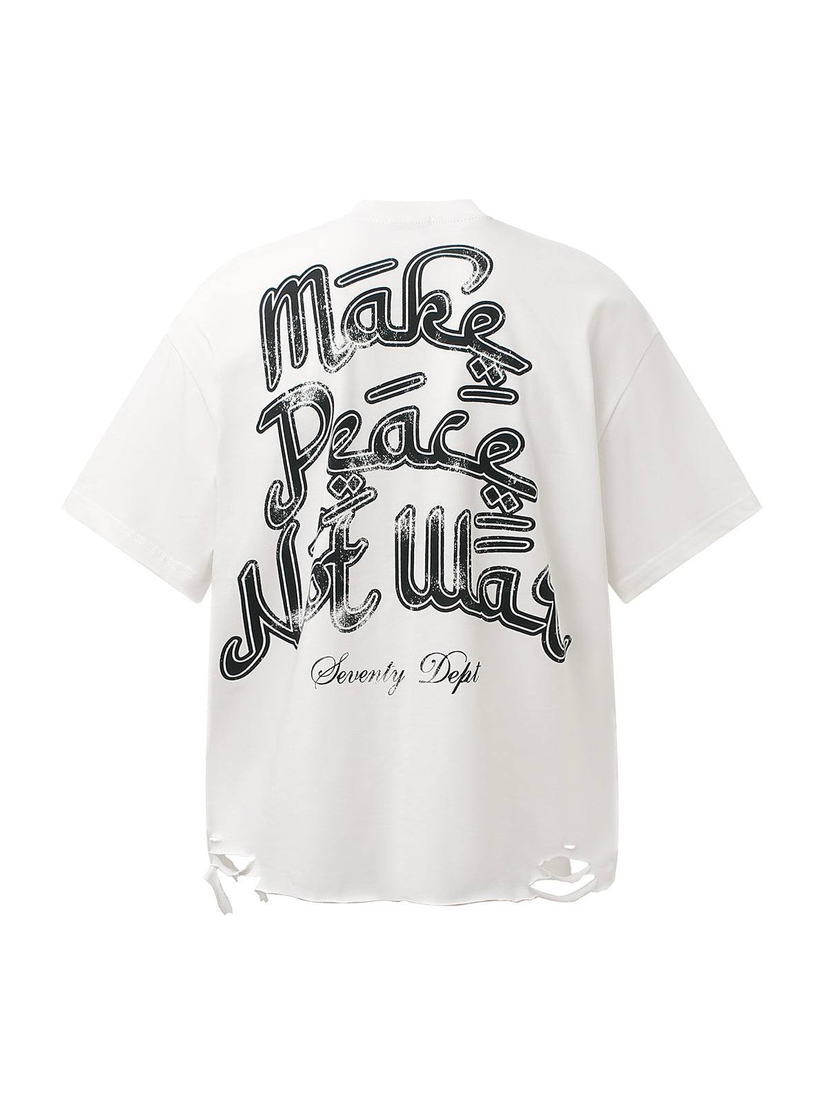 Graffiti Letters Devil Design Graphic T-Shirt