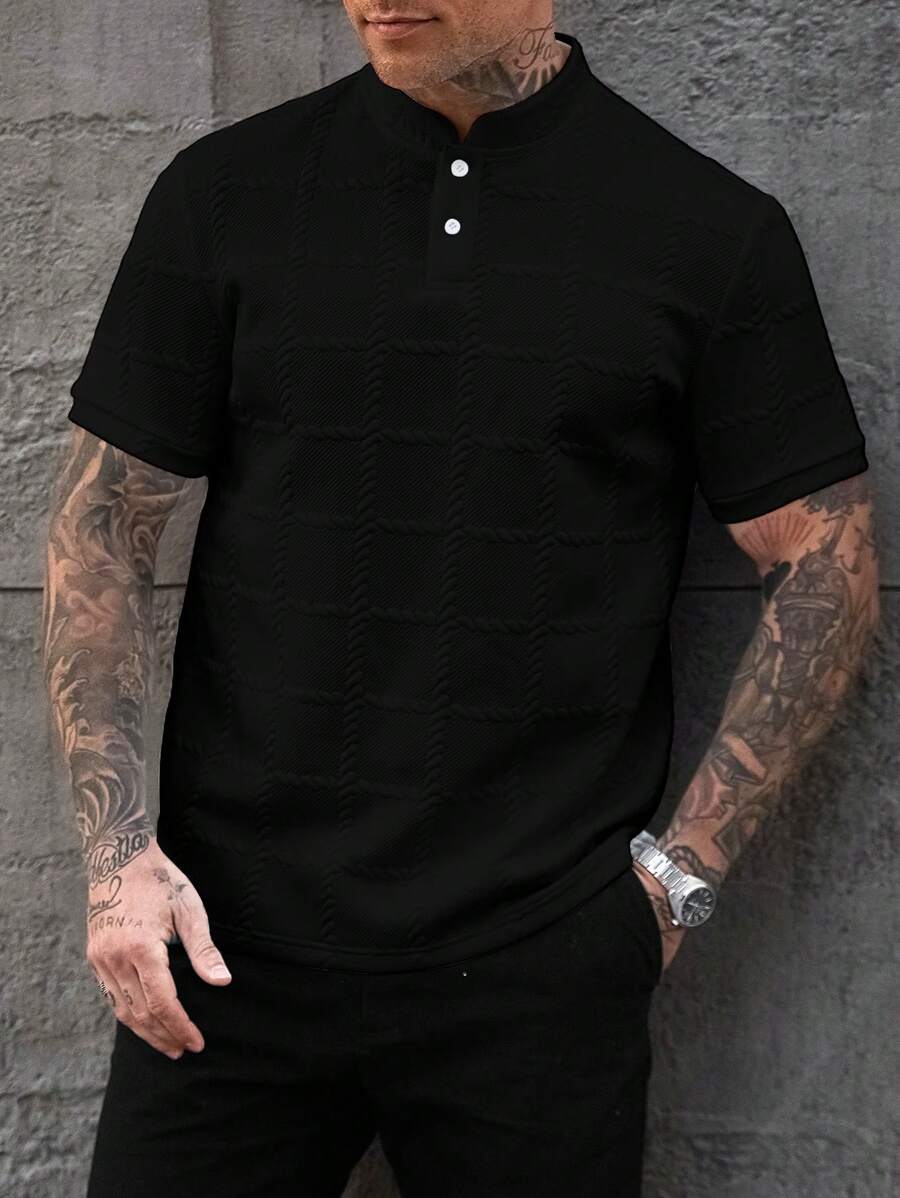 Camiseta Manfinity Homme Gola Padre