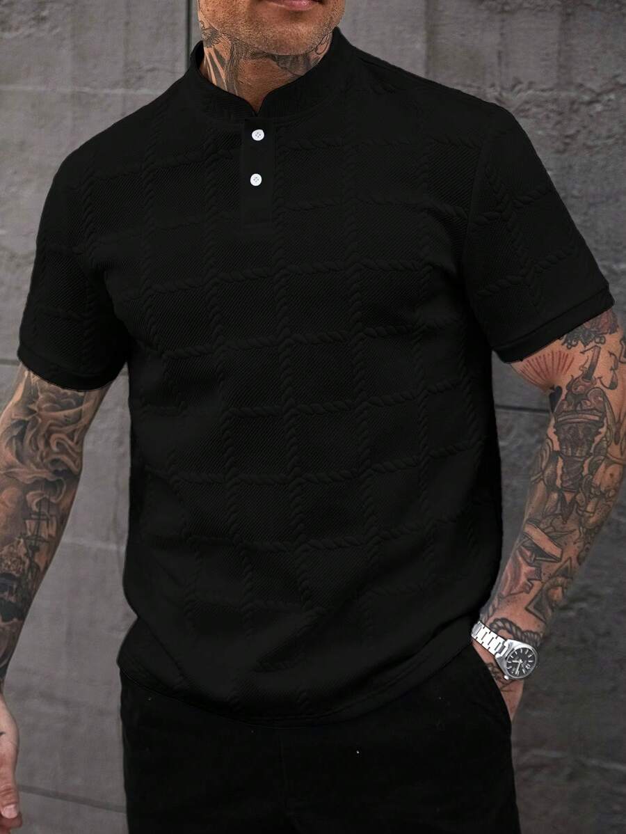 Camiseta Manfinity Homme Gola Padre