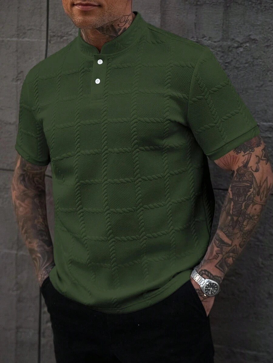 Camiseta Manfinity Homme Gola Padre