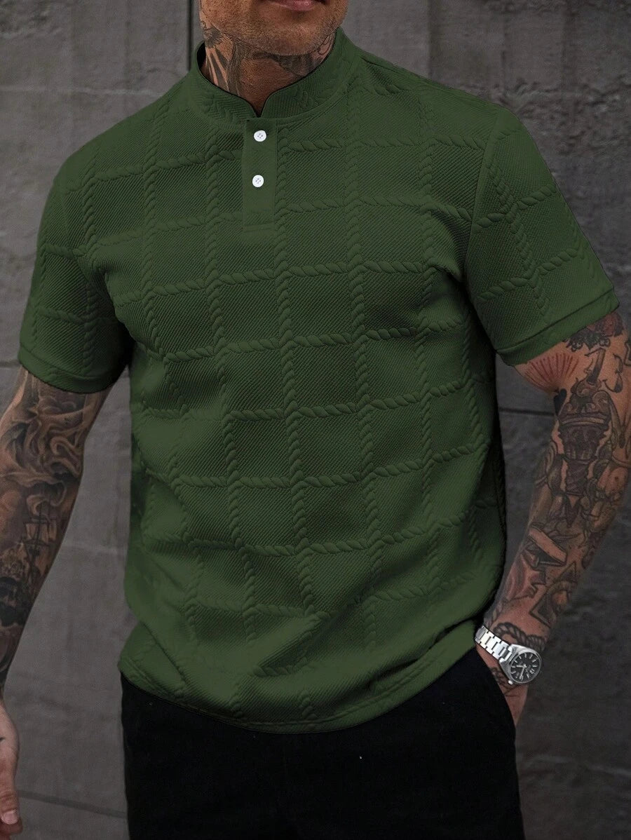 Camiseta Manfinity Homme Gola Padre