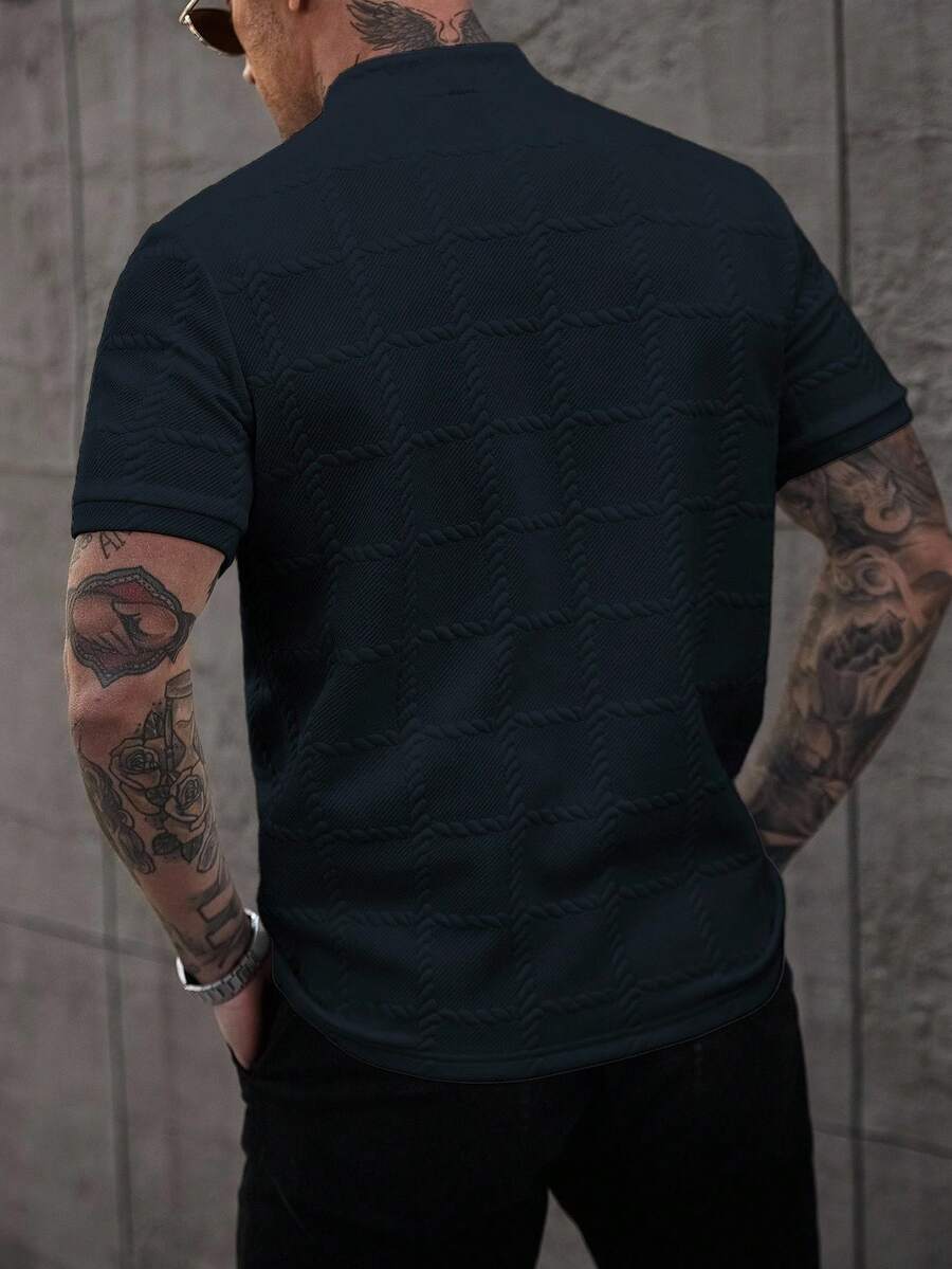 Camiseta Manfinity Homme Gola Padre