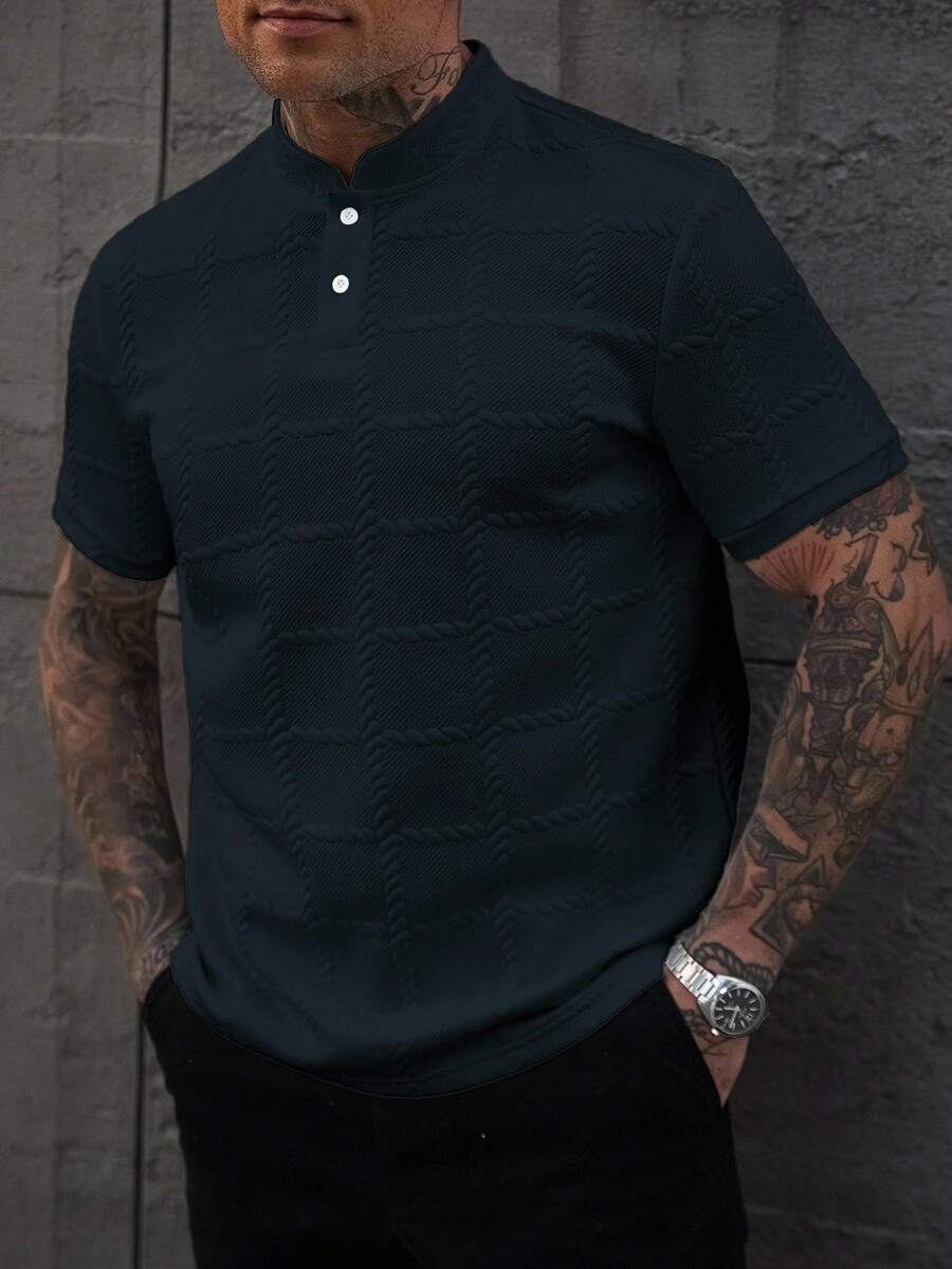 Camiseta Manfinity Homme Gola Padre