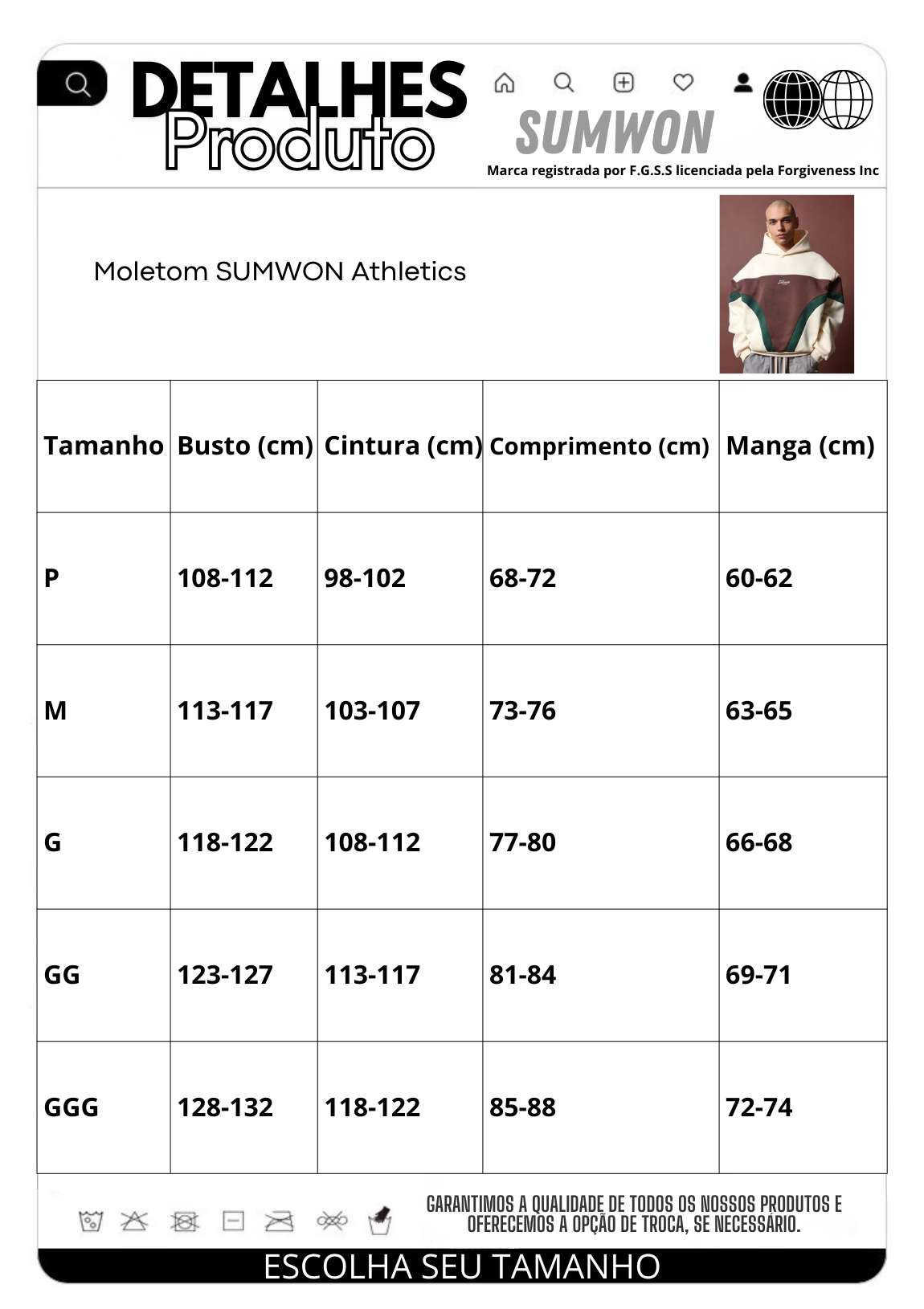 Moletom SMWN Athletics