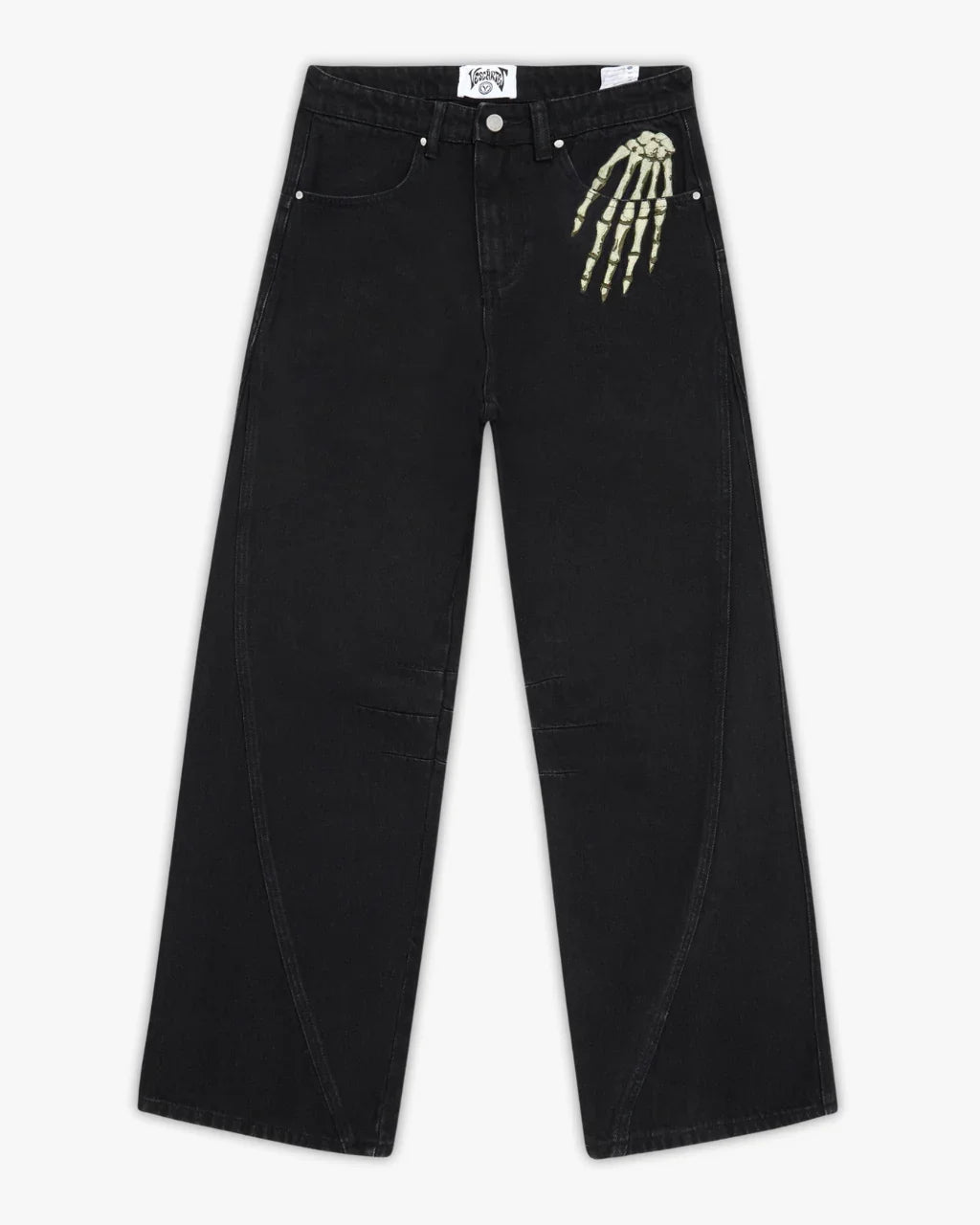 Calça Jeans Black Smoking Kills