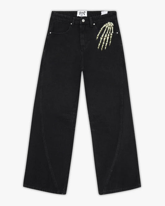 Calça Jeans Black Smoking Kills