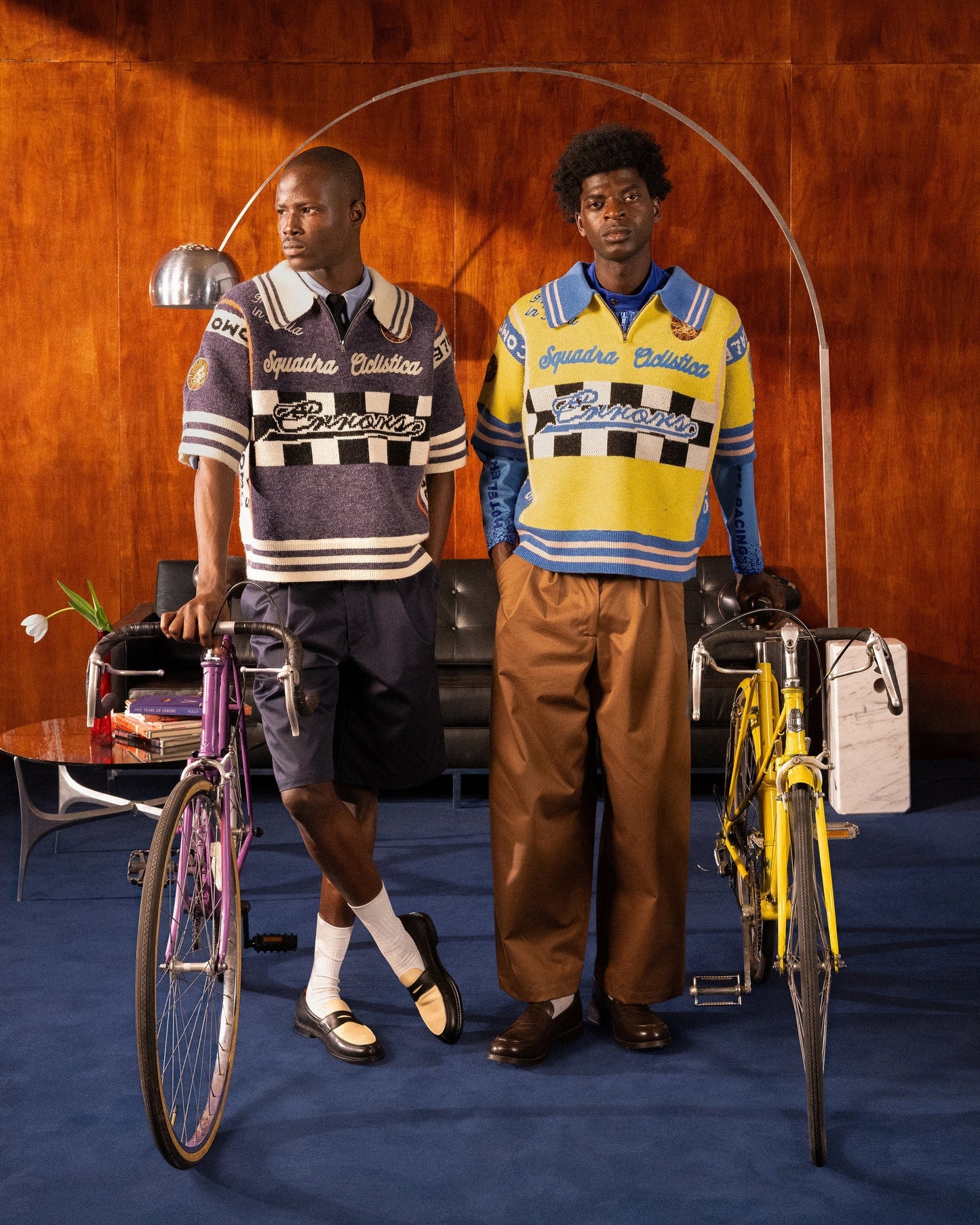 Polo Retrô Squadra Purple