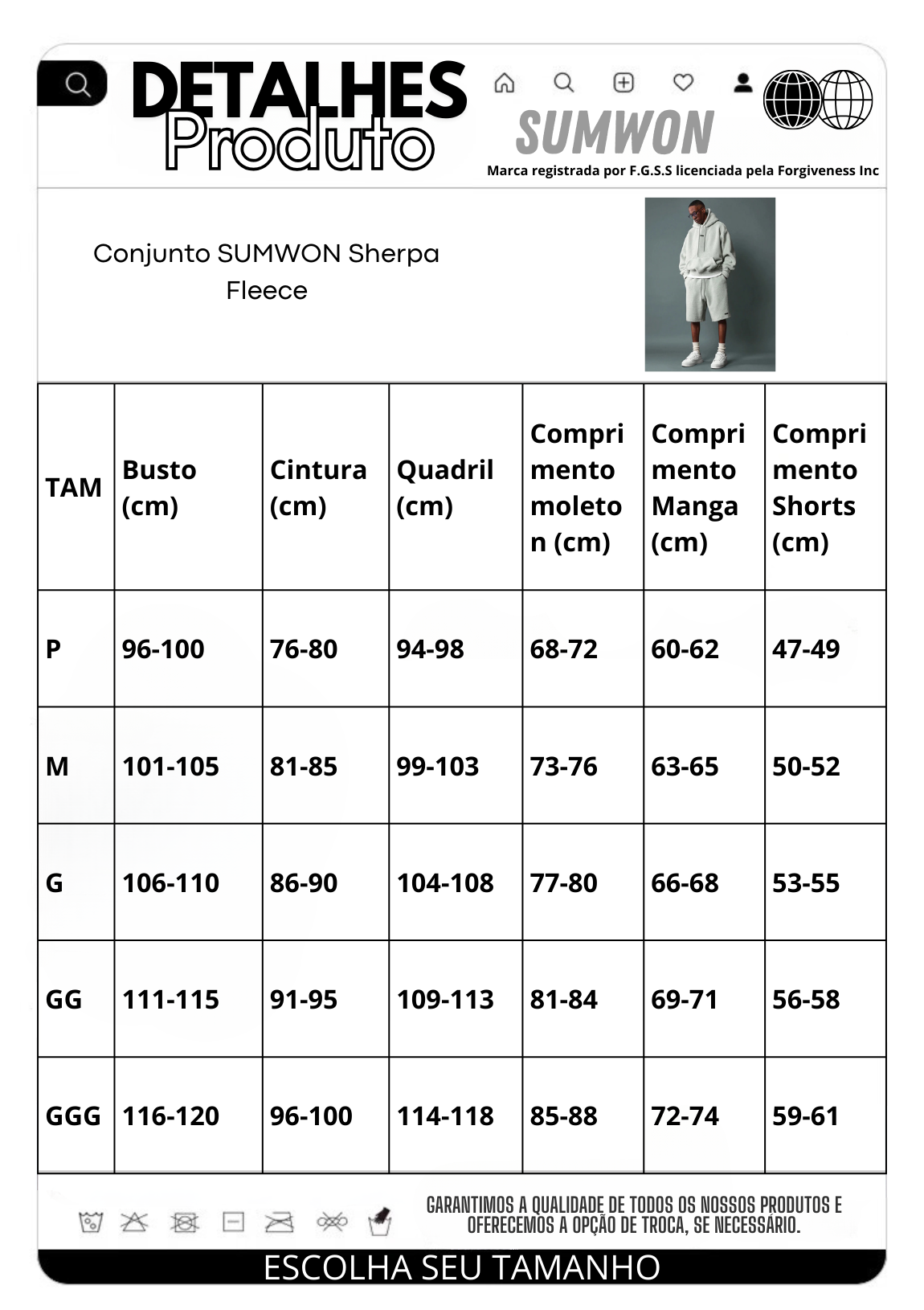 Conjunto Sherpa Fleece