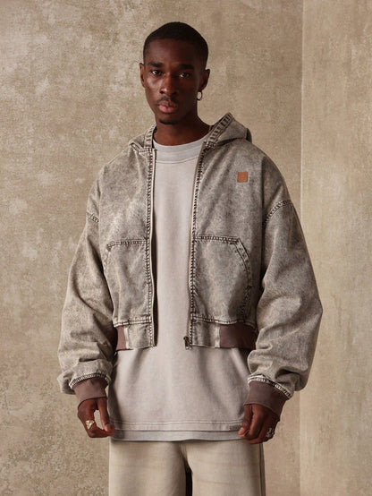 Moletom SMWN Bomber Crop Fit