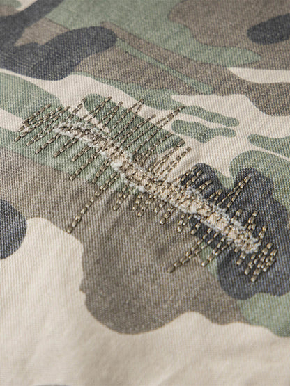 Shorts Camouflage Badge Cargo