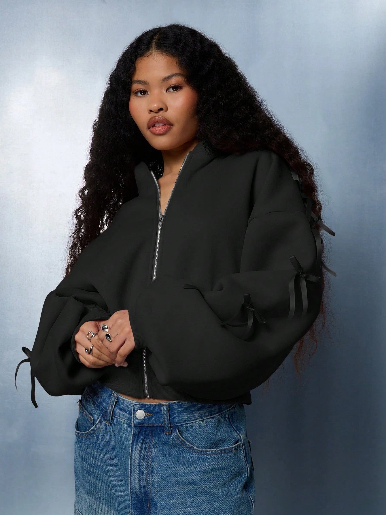 Moletom Oversized Laços