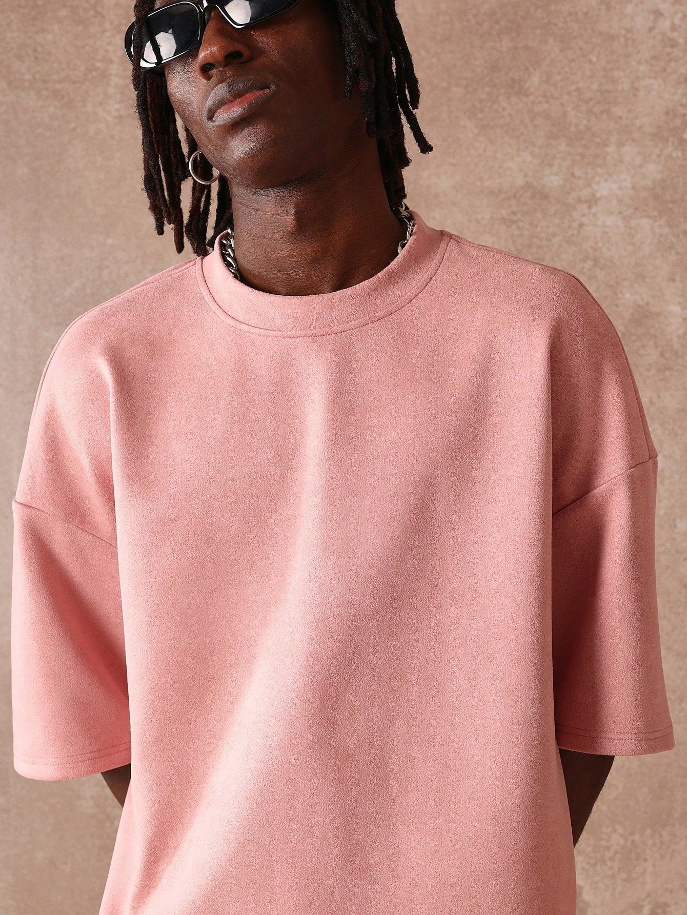 Camiseta Boxy Oversized Veludo