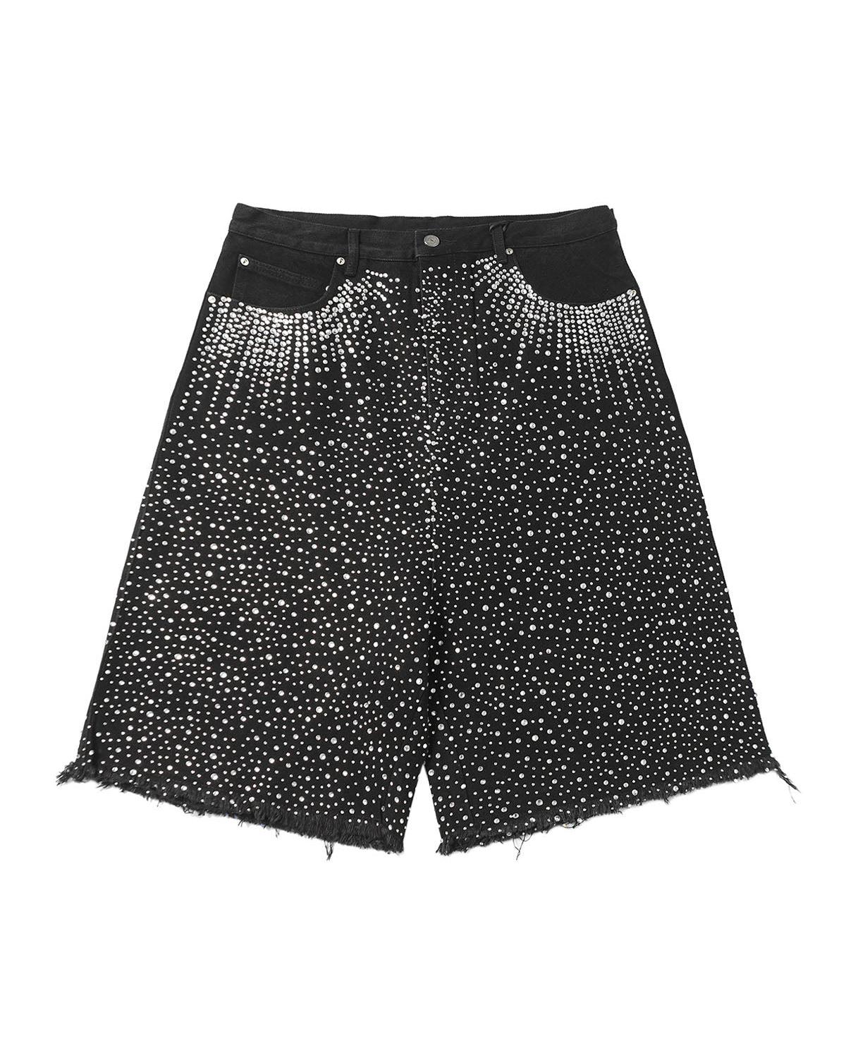 Shorts Stitching Letter Drawstring