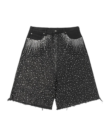 Shorts Stitching Letter Drawstring