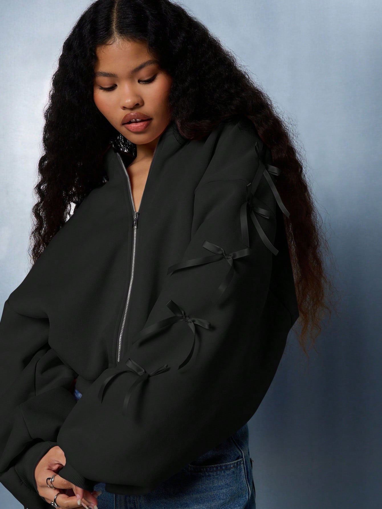 Moletom Oversized Laços