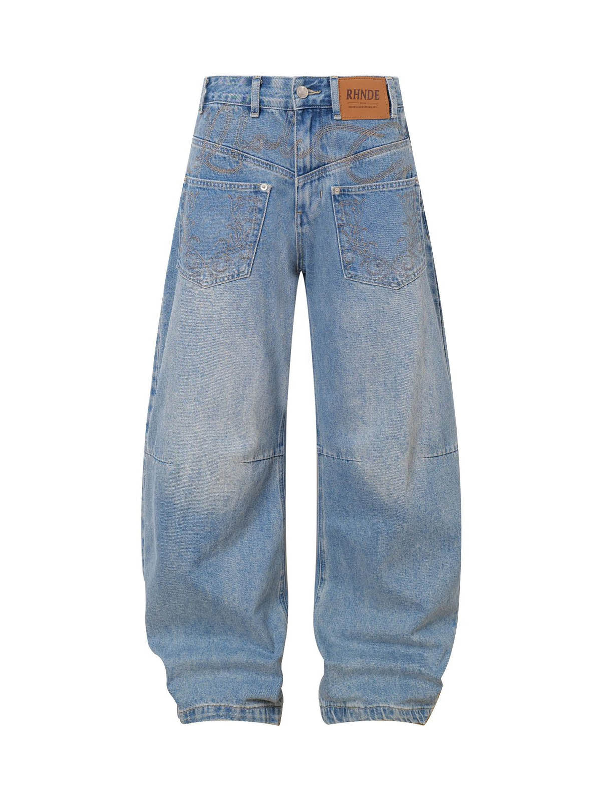 Calça Washed Cleanfit  Barrel Jeans