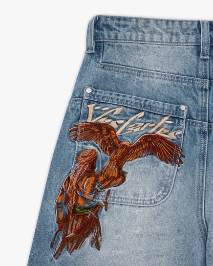 Calça Jeans Blue Saqar