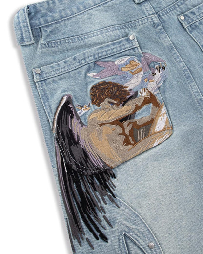 Calça Jeans Fallen Angel