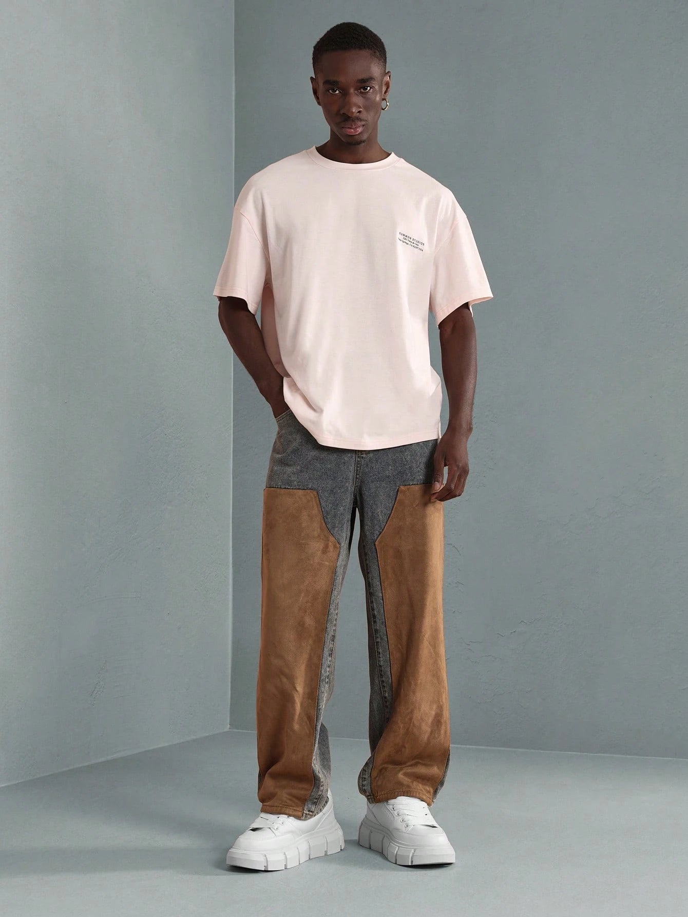 Calça Carpenter Block | Camurça Contrast