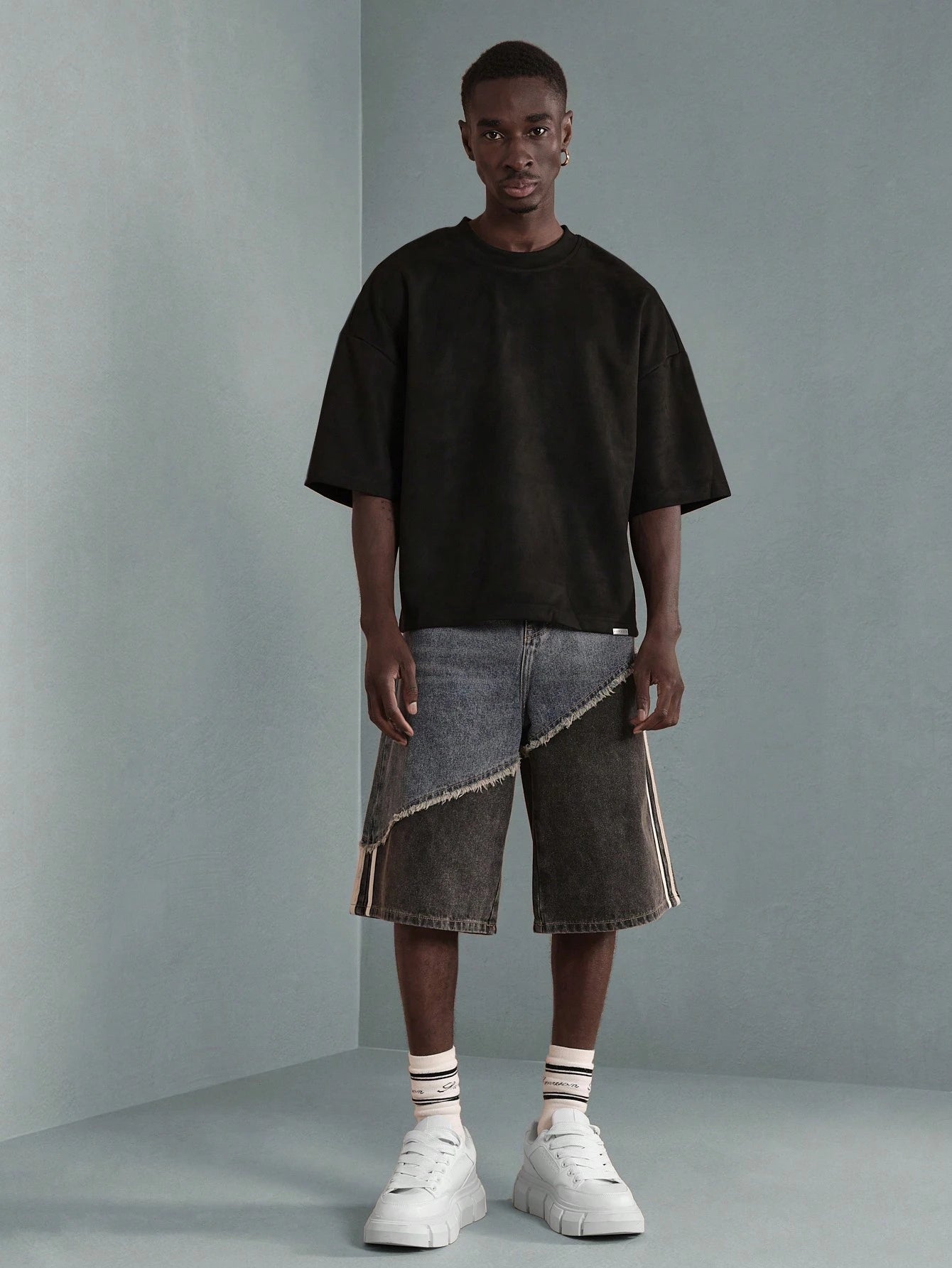 Camiseta Boxy Oversized Veludo