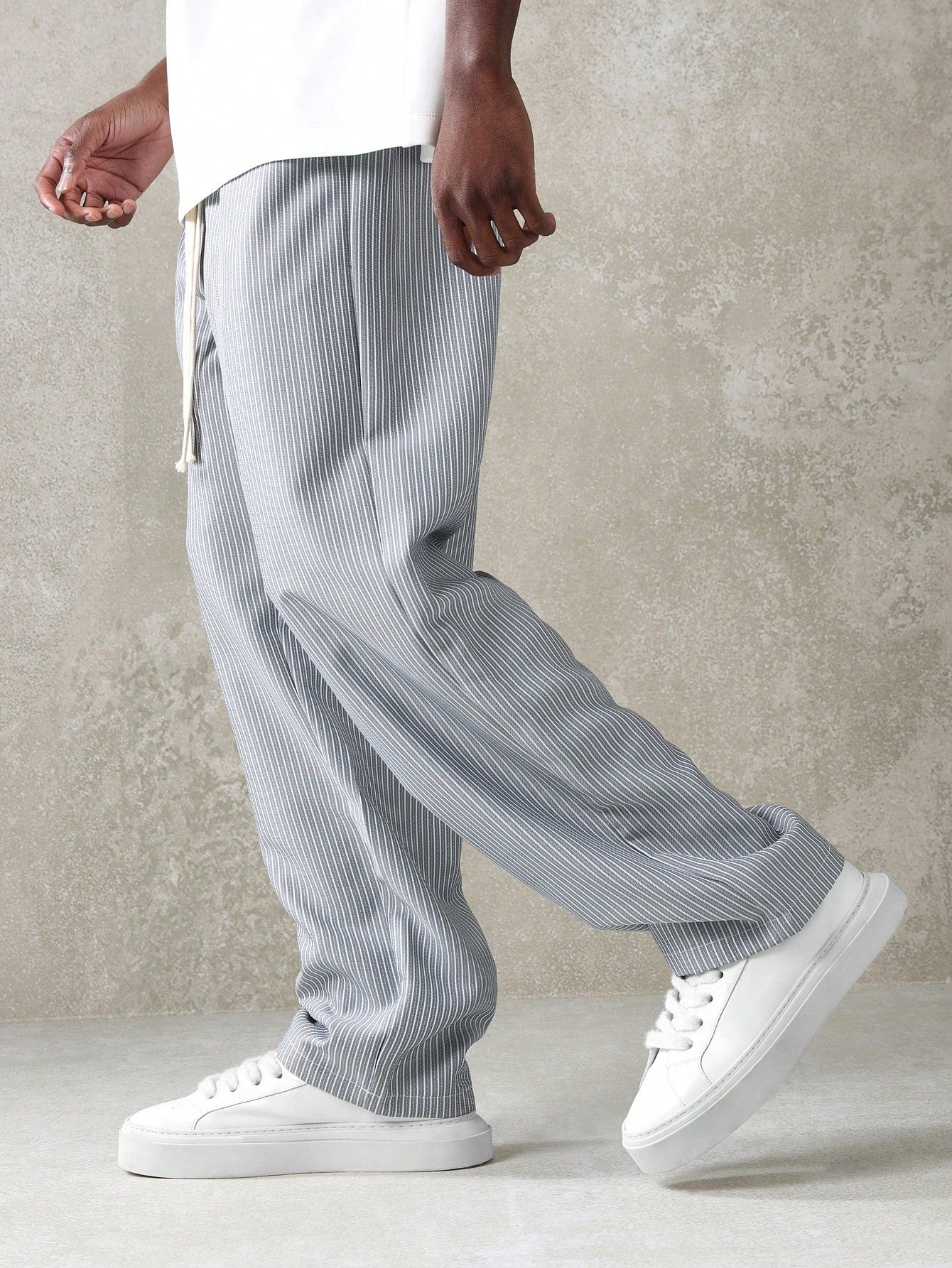 Calça Listrada Blues