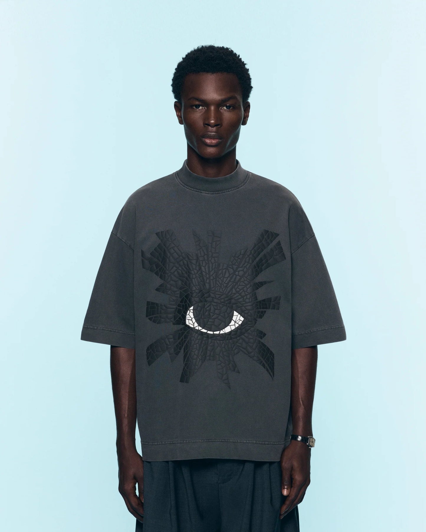 Camiseta Eyed Mosaic Grey