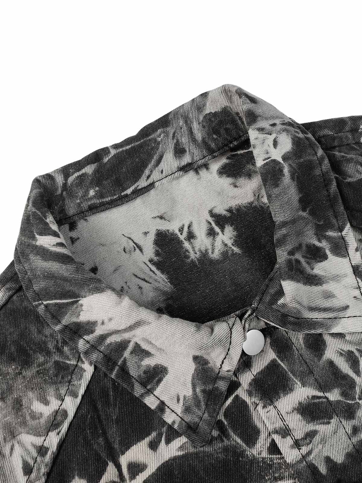 Jaqueta Vintage Letter Embroidered