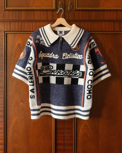 Polo Retrô Squadra Purple