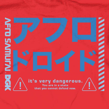 Afro vs. Afro Droid Long Sleeve T-Shirt