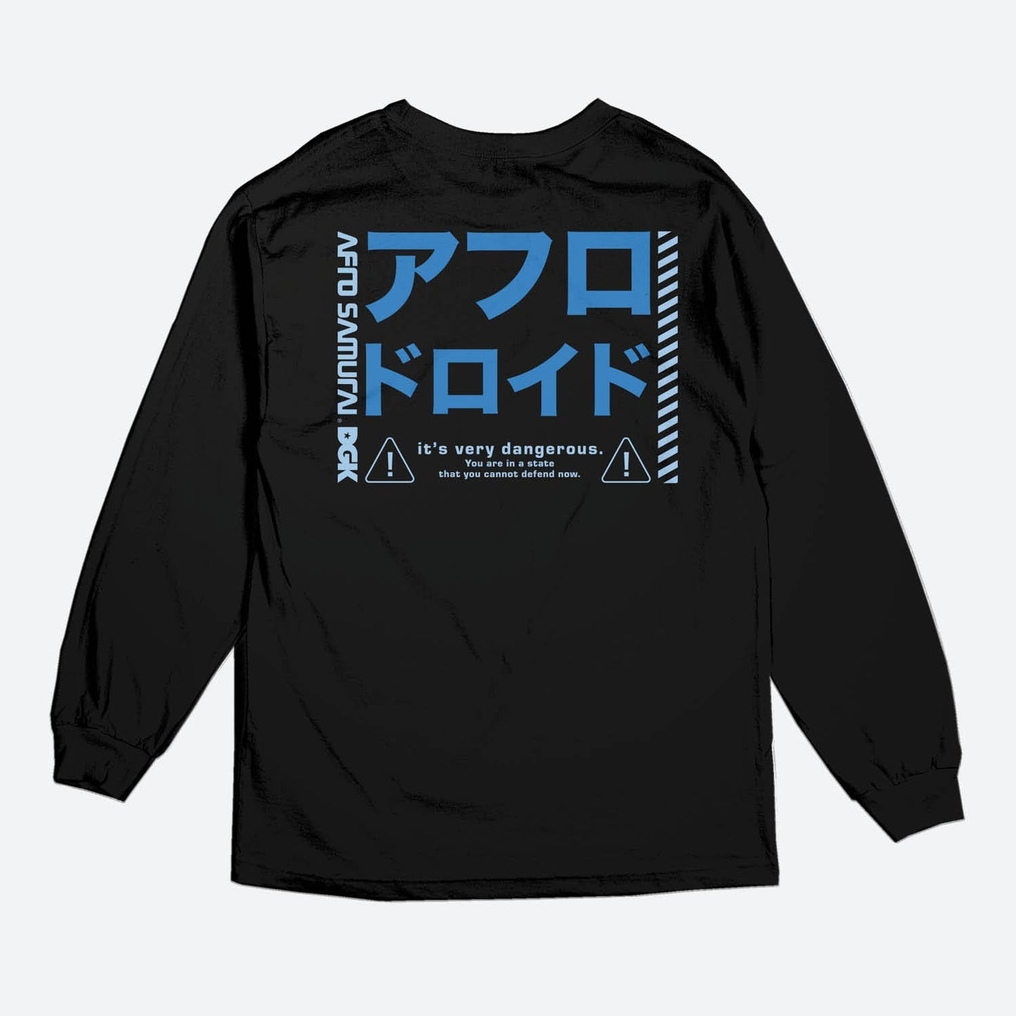 Afro vs. Afro Droid Long Sleeve T-Shirt