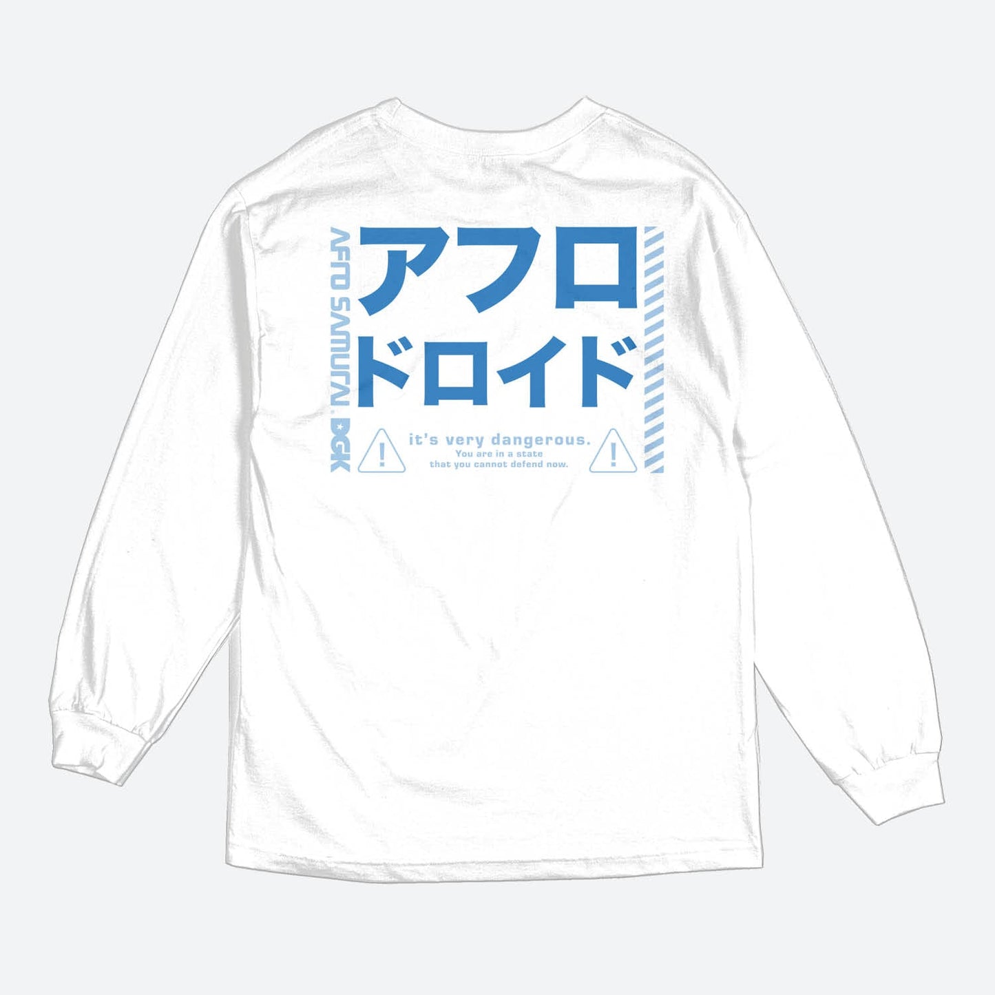 Afro vs. Afro Droid Long Sleeve T-Shirt