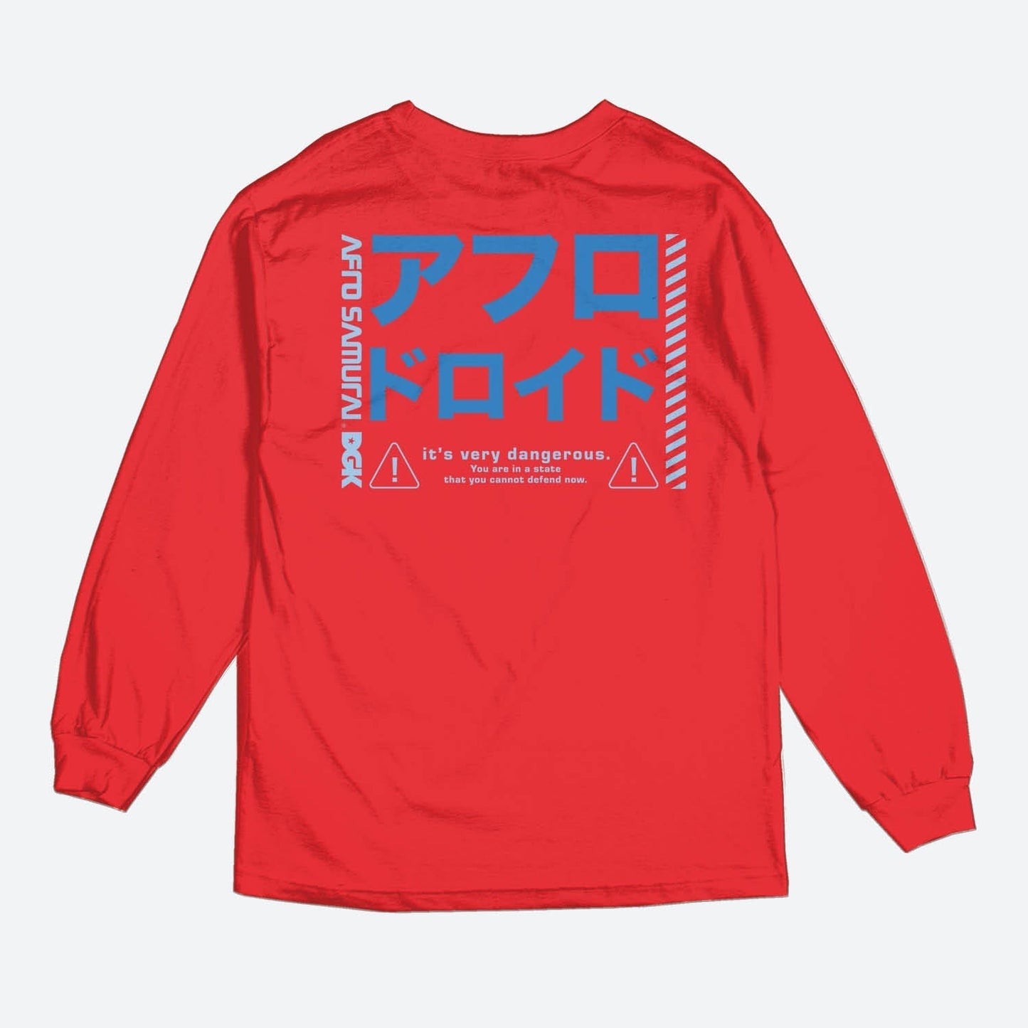 Afro vs. Afro Droid Long Sleeve T-Shirt
