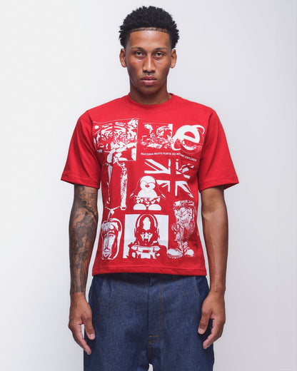 CAMISETA INTERNET VERMELHA