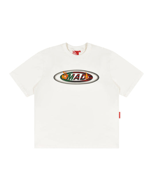 CAMISETA MAD LOGO 125 OFF WHITE