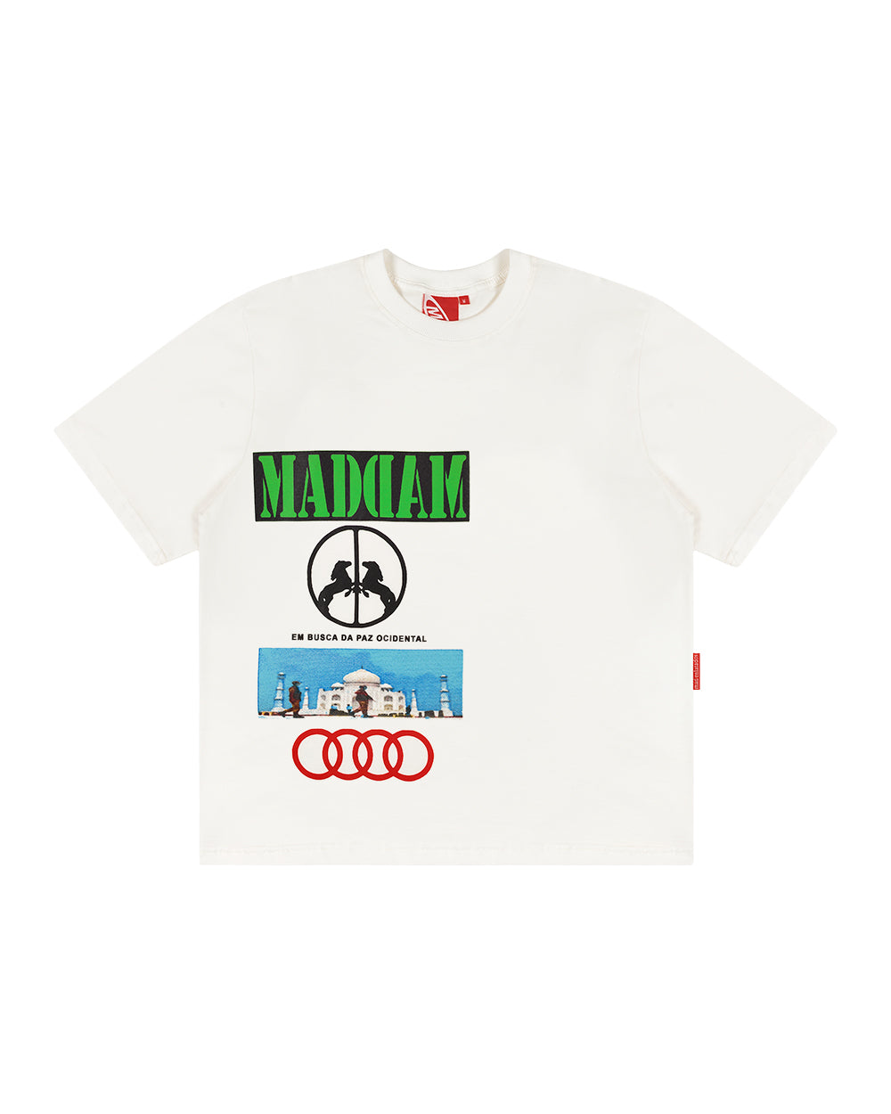 CAMISETA MADDAM OFF WHITE
