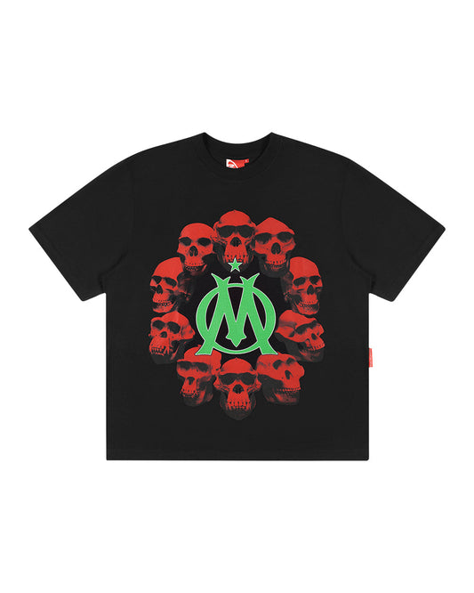 CAMISETA O CICLO DA MAD PRETA