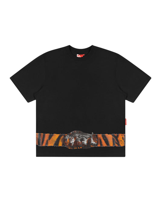 CAMISETA CINTO DE CAÇA PRETA