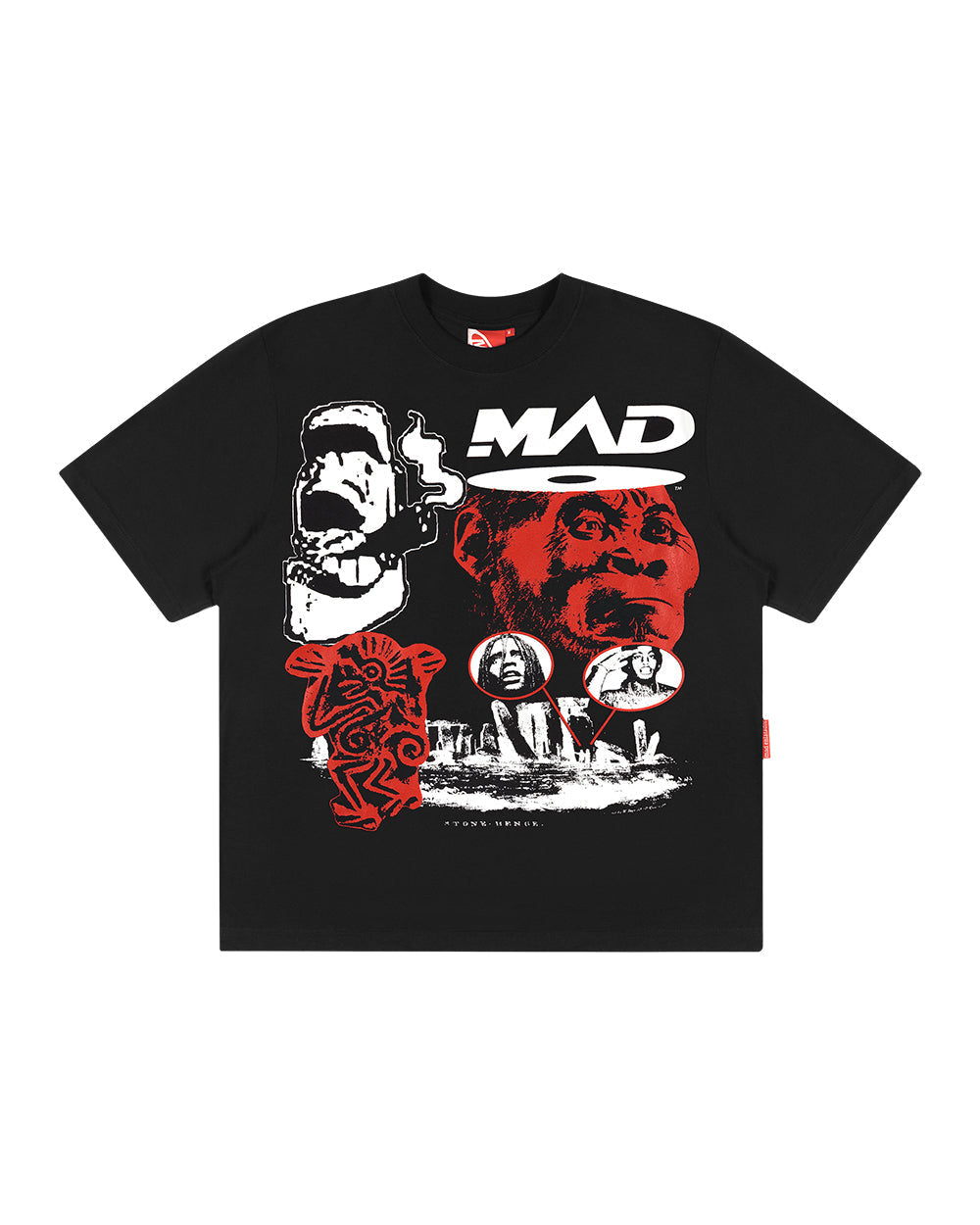 CAMISETA STONE HAND PRETA